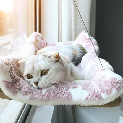 Cama colgante para gatos, hamaca aérea para mascotas